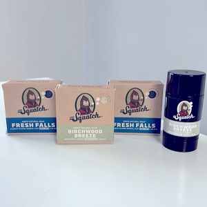 Brand New!! Dr. Squatch Gift Set! Includes 3 Men’s Daily Soaps and 1 Deodorant!